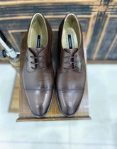 Donker Bruin Derby Schoenen